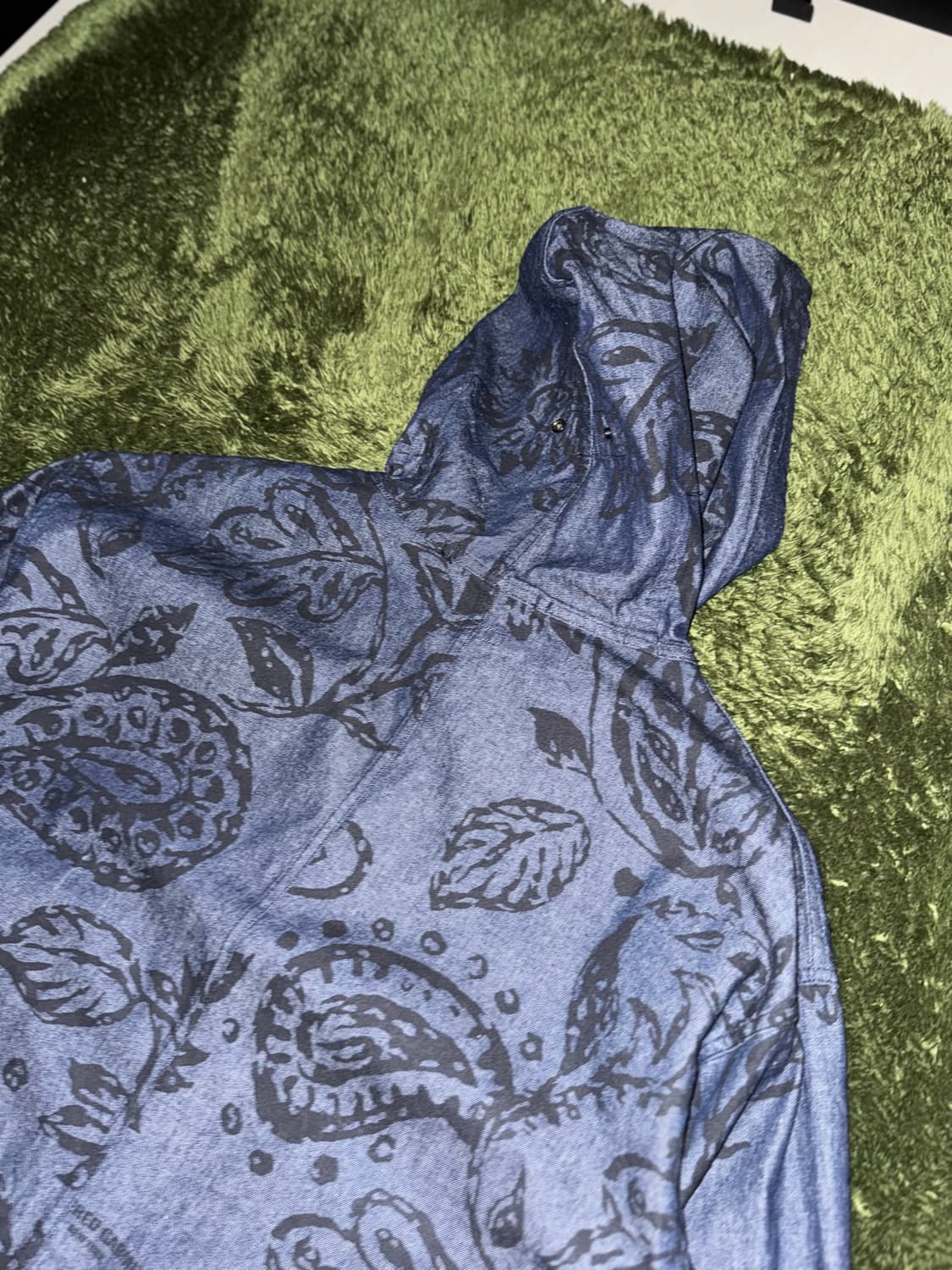 [XL] 엔지니어드 가먼츠 8온스 데님 하이랜드 파카 플로랄 인디고 상품이미지8