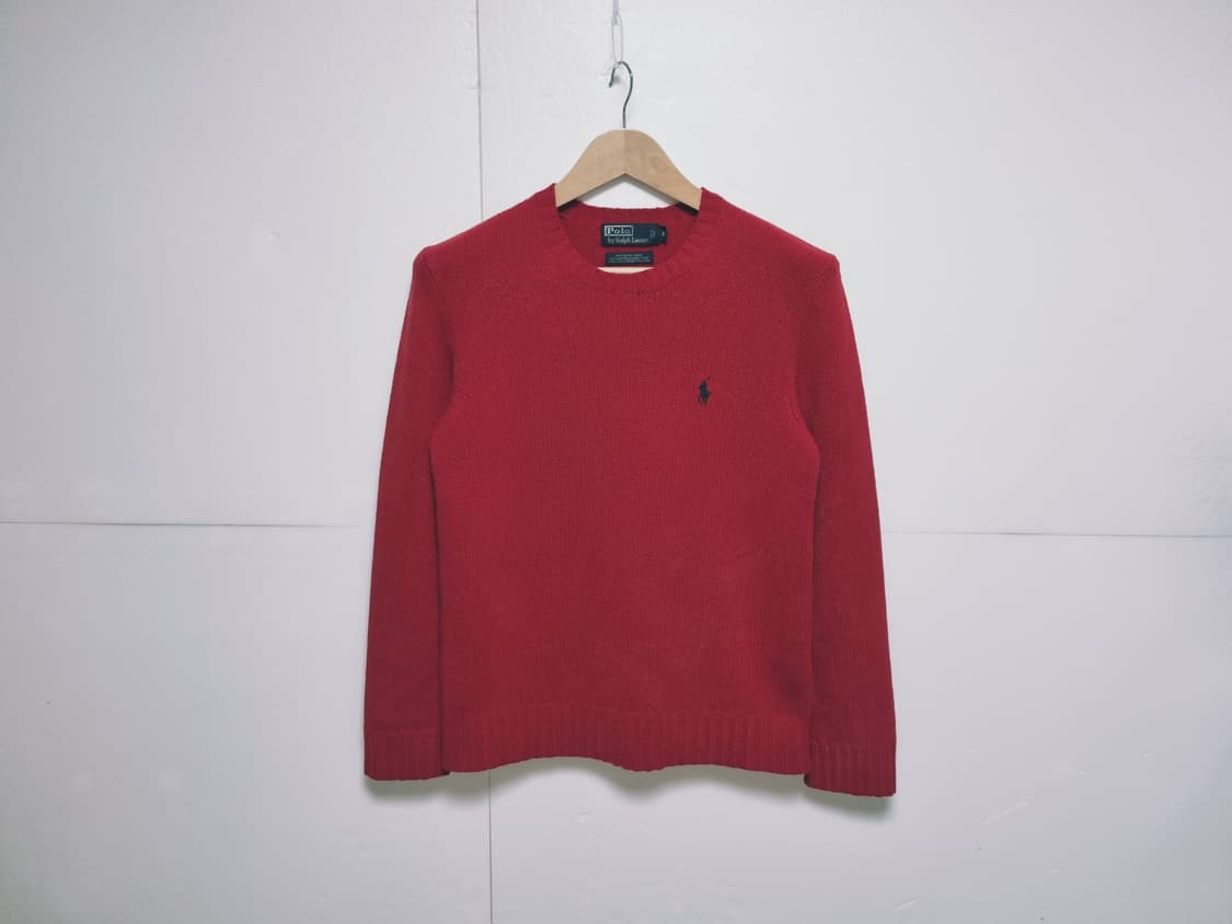 남성 폴로 POLO 메리노 울 & 래빗 앙고라 긴팔 니트 스웨터 상품이미지3