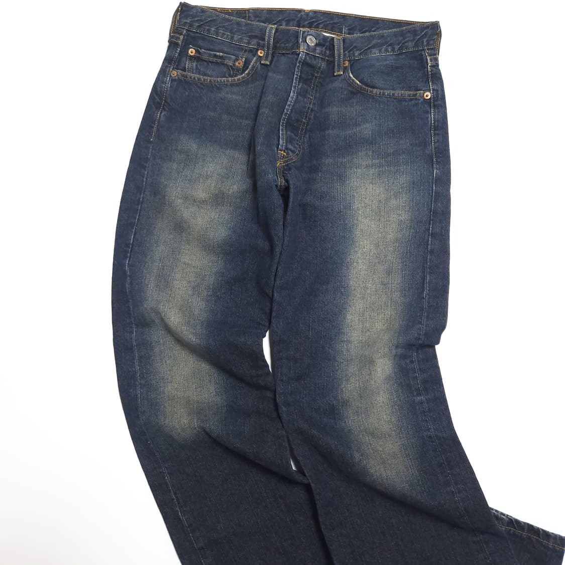 리바이스 00s 501 빈티지 워싱 데님 팬츠 상품이미지2