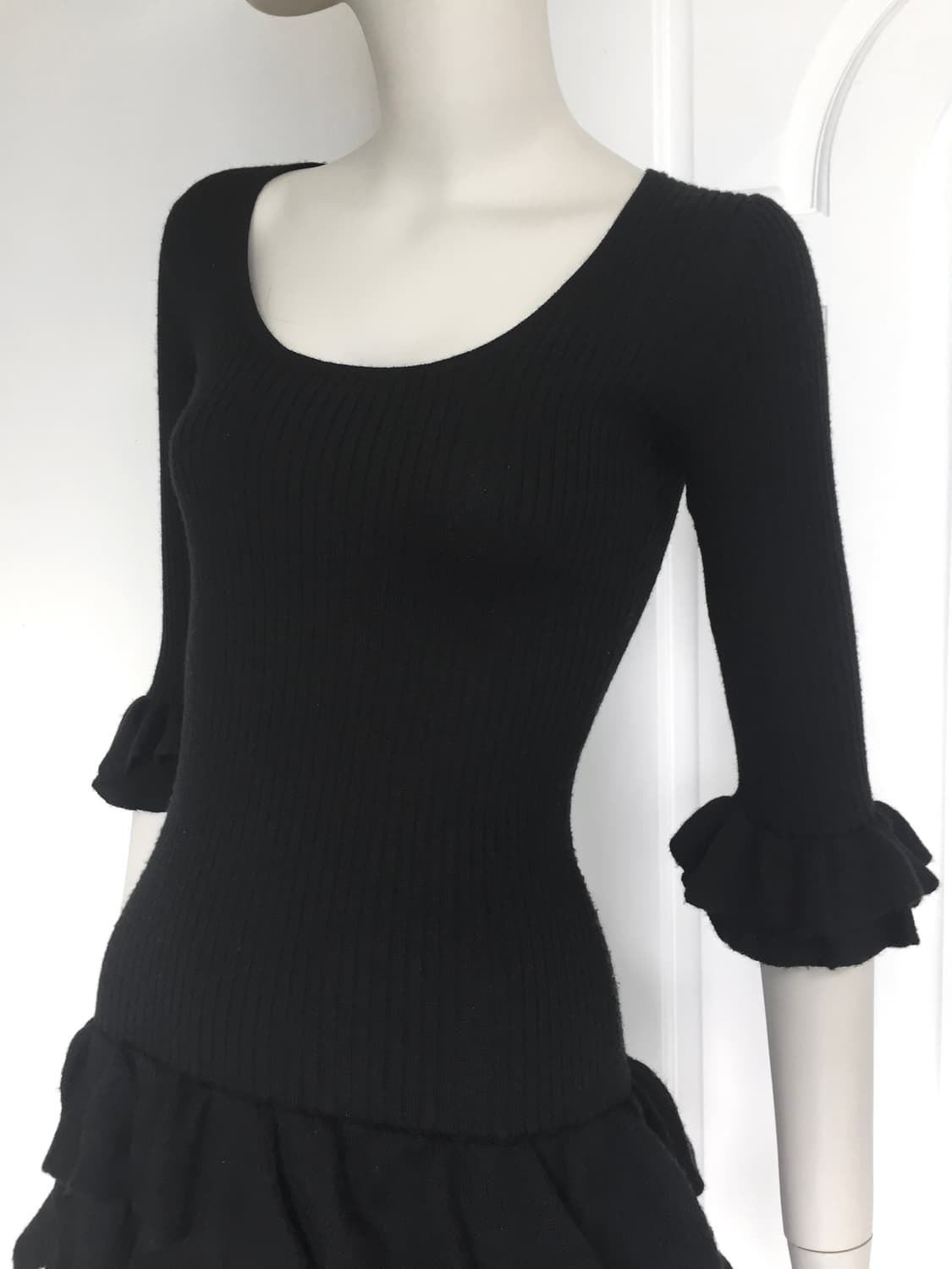 Japanese Ruffled Knit Dress 상품이미지10