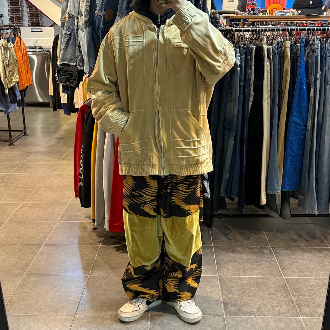 [NO.9] Karl Kani 칼카니 벨루아 후드집업 상품이미지2