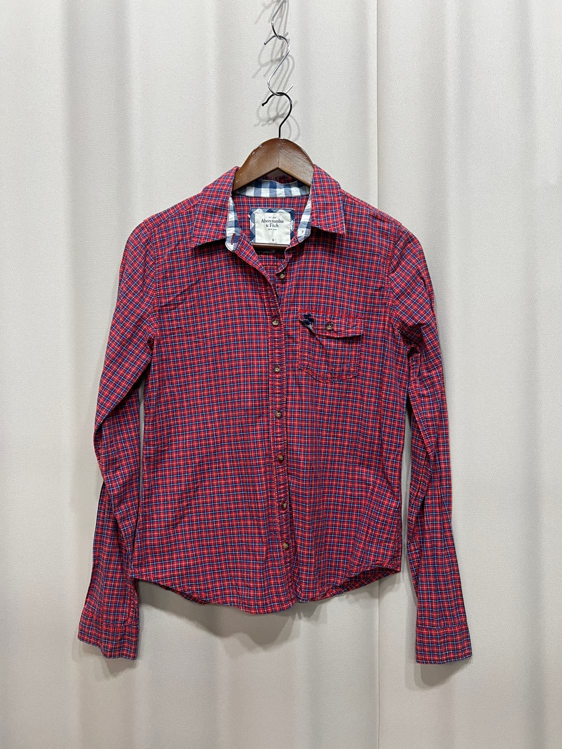 아베크롬비 여성 체크 셔츠 상품이미지3