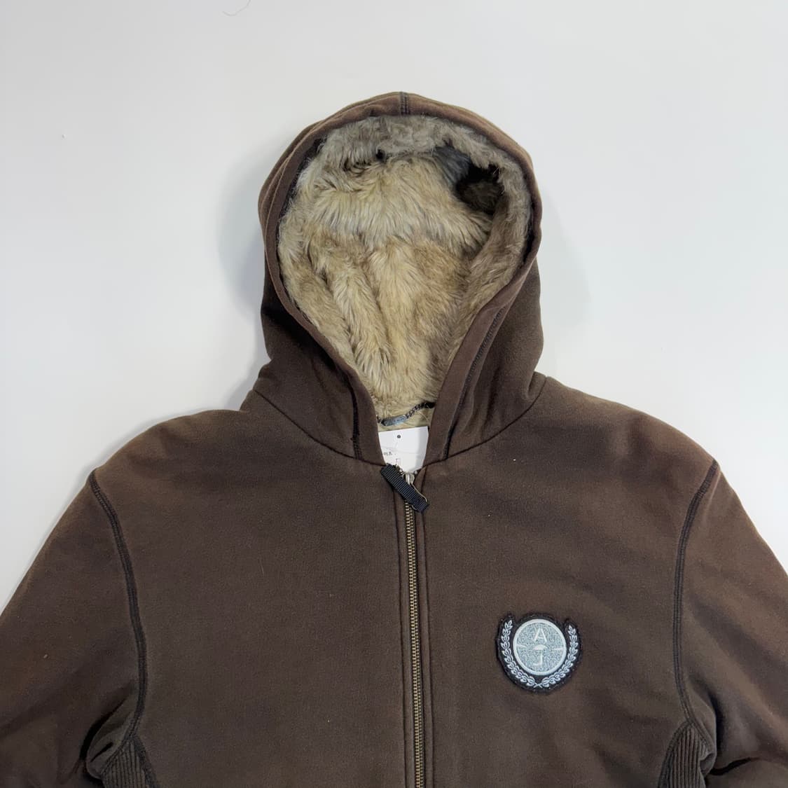 아르마니 선페이딩 후드집업 브라운  상품이미지4