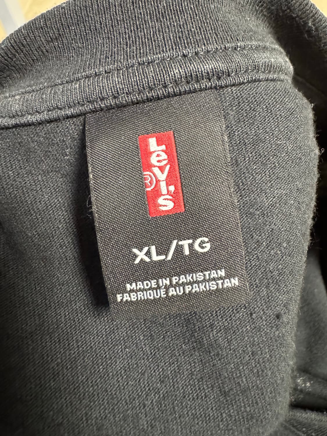 리바이스 오아시스 반팔 블랙 XL 상품이미지2