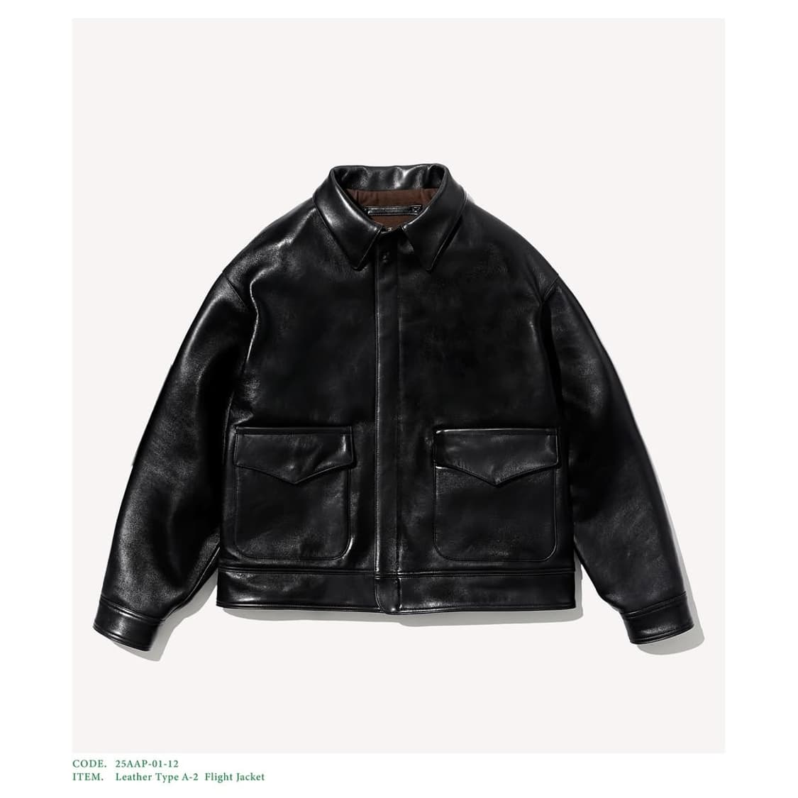 [구매]A.presse type a-2 leather jacket 상품이미지1