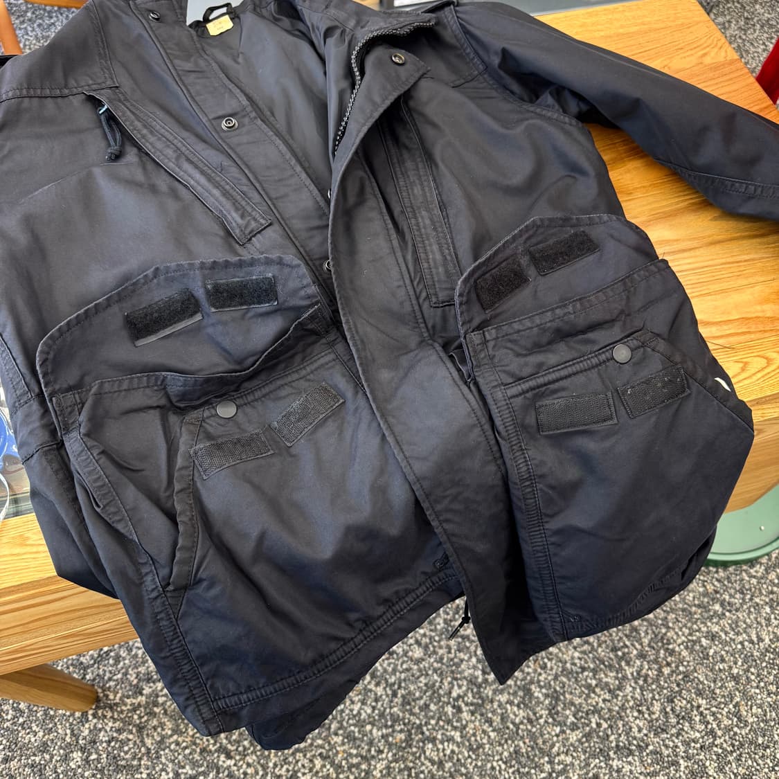 빈티지 캐나다 왕립 해군 콜드&웻 웨더 고어텍스 자켓 (L)   상품이미지4