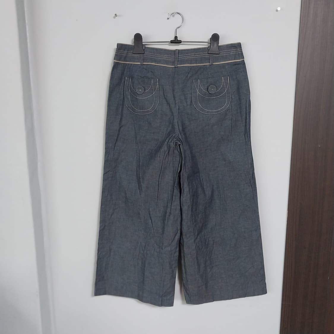 샤틴 9부 데님 여성29 인치  상품이미지2