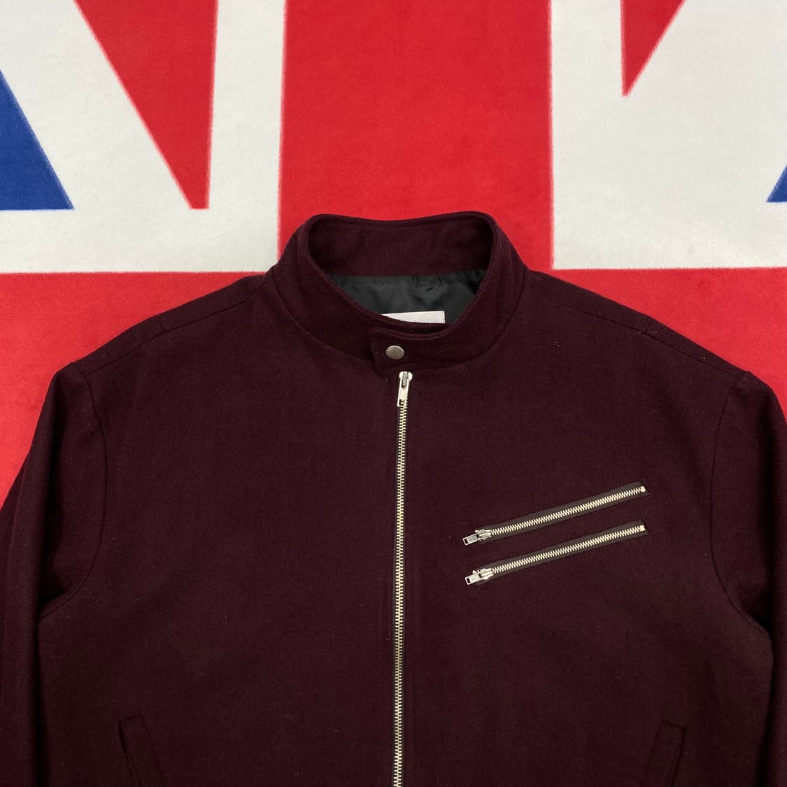 빈티지 블루종자켓 FREE 상품이미지3