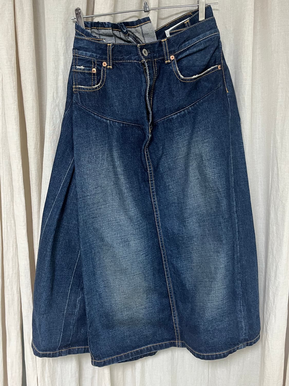 준야와타나베 데님 스커트 상품이미지1