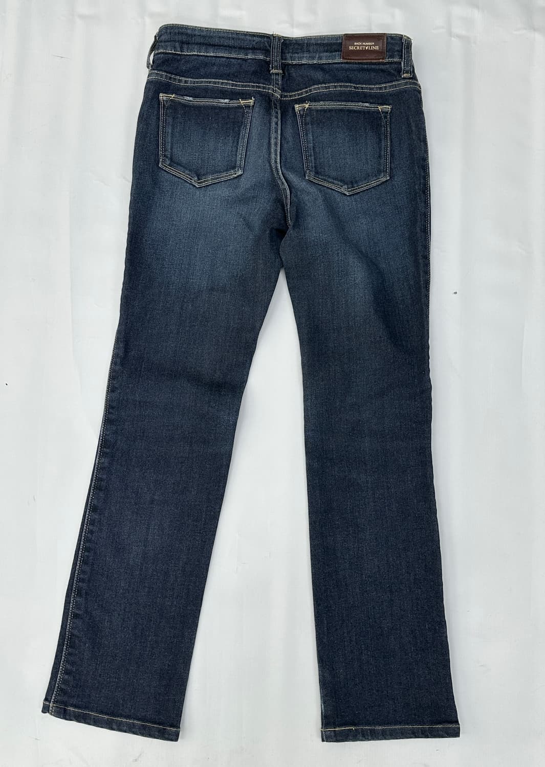 ⭐️빈티지 스티치 워싱 데님 일자핏 팬츠⭐️ 청바지 y2k 데일리 상품이미지3