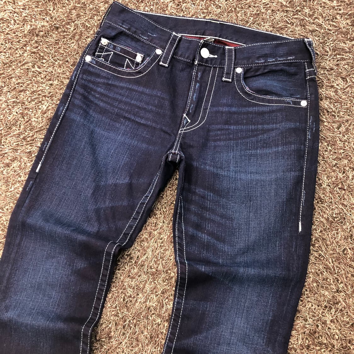 트루릴리전 스키니 워싱 데님 팬츠 상품이미지3