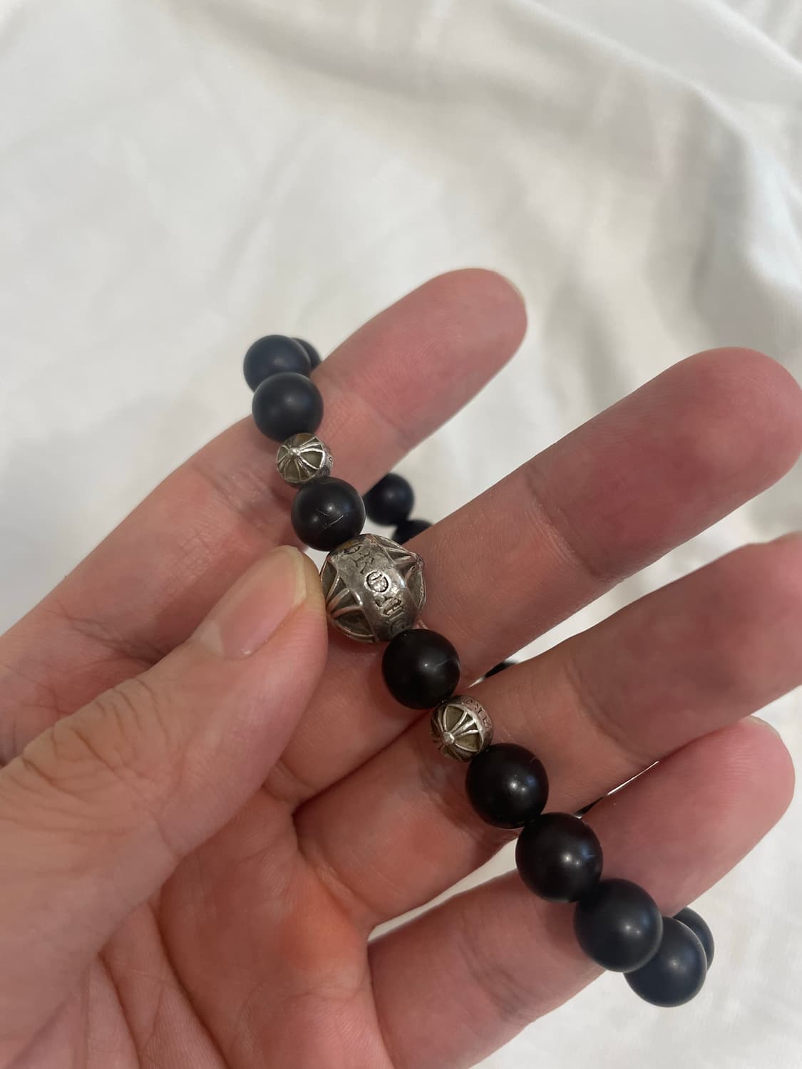 크롬하츠 오닉스 팔찌 8mm 상품이미지5