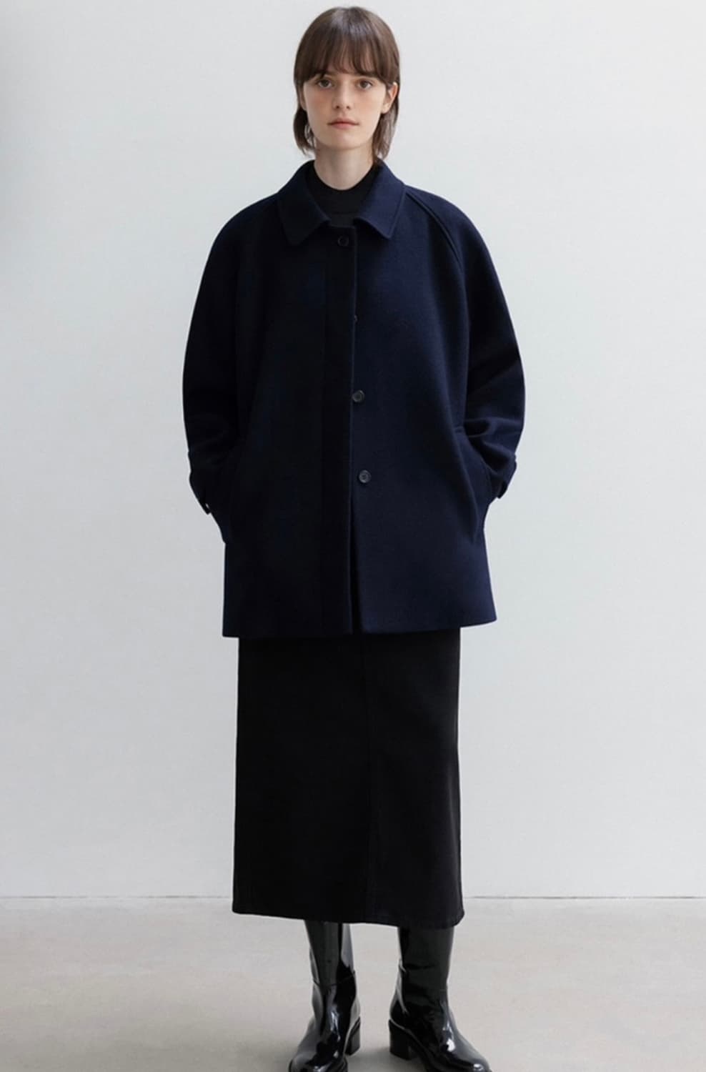 lfm 코튼데님스커트 상품이미지1