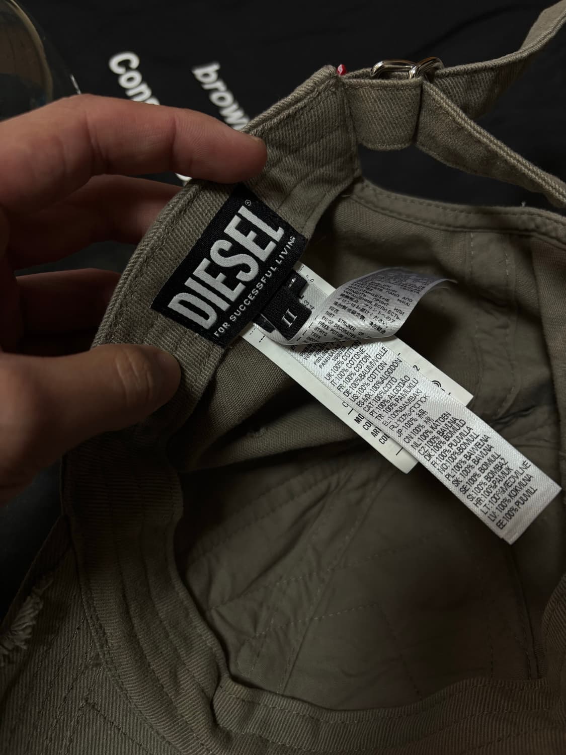 디젤 볼캡 2사이즈 상품이미지2