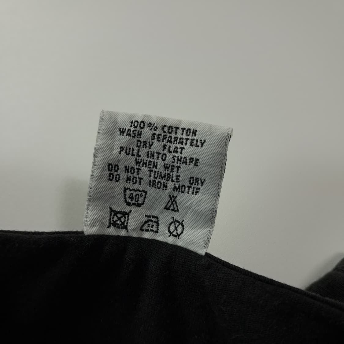 CK874 XL 하드락카페 90s 파리 페이딩블랙 반팔 티셔츠 상품이미지4