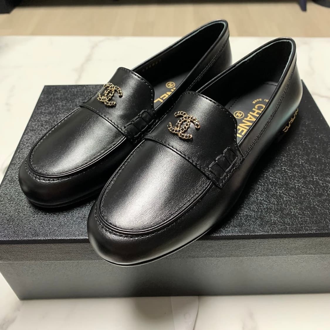 샤넬 체인 로퍼 상품이미지1