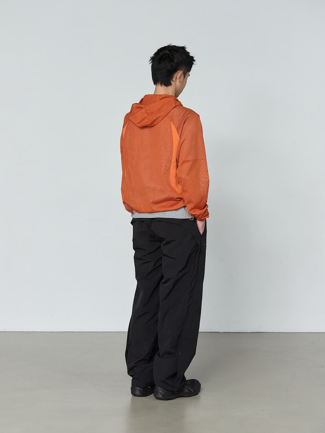 산산기어 26SS 사이드플랩트랙팬츠 블랙 상품이미지3