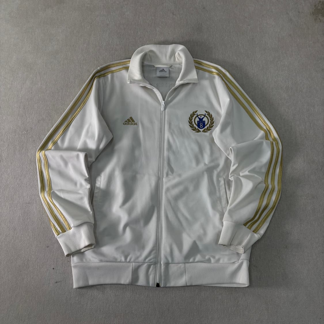 100 아디다스 카카 레알마드리드 8번 화이트 골드 져지 상품이미지1