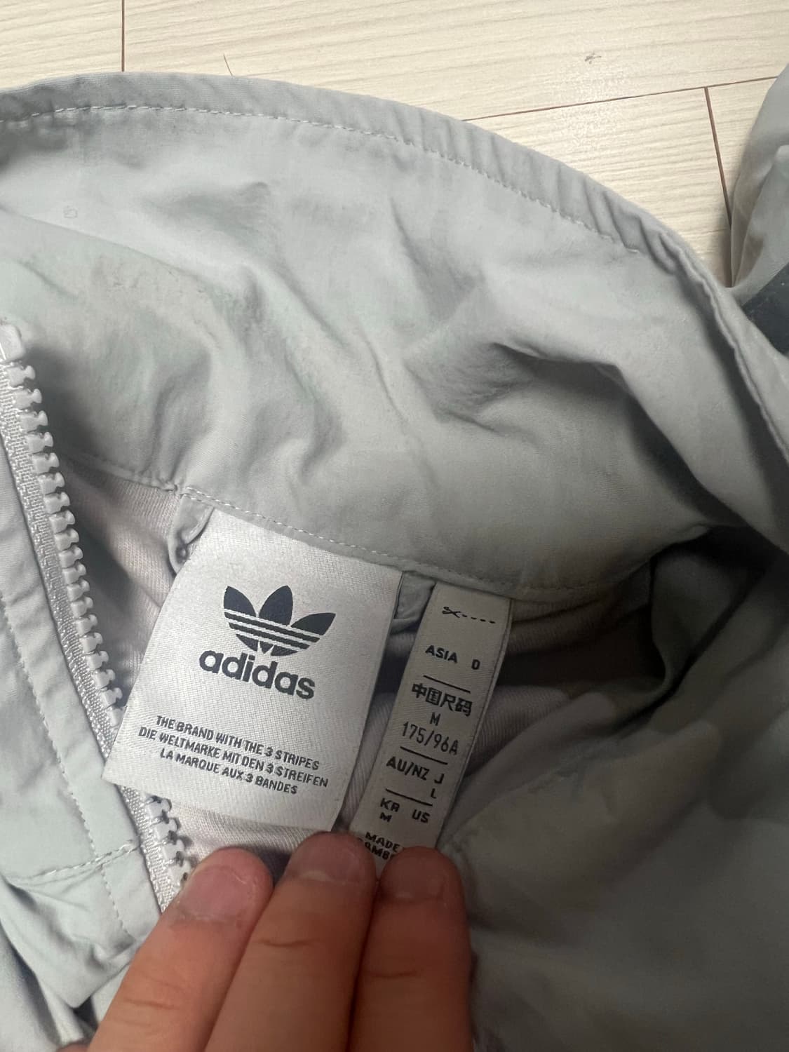 아디다스 져지 트랙탑 M (2회착) 상품이미지3