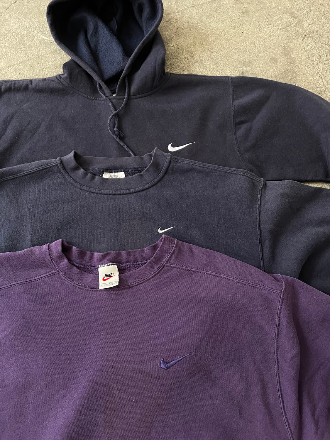 mid 90s Nike Navy Hoodie 95/5 상품이미지1