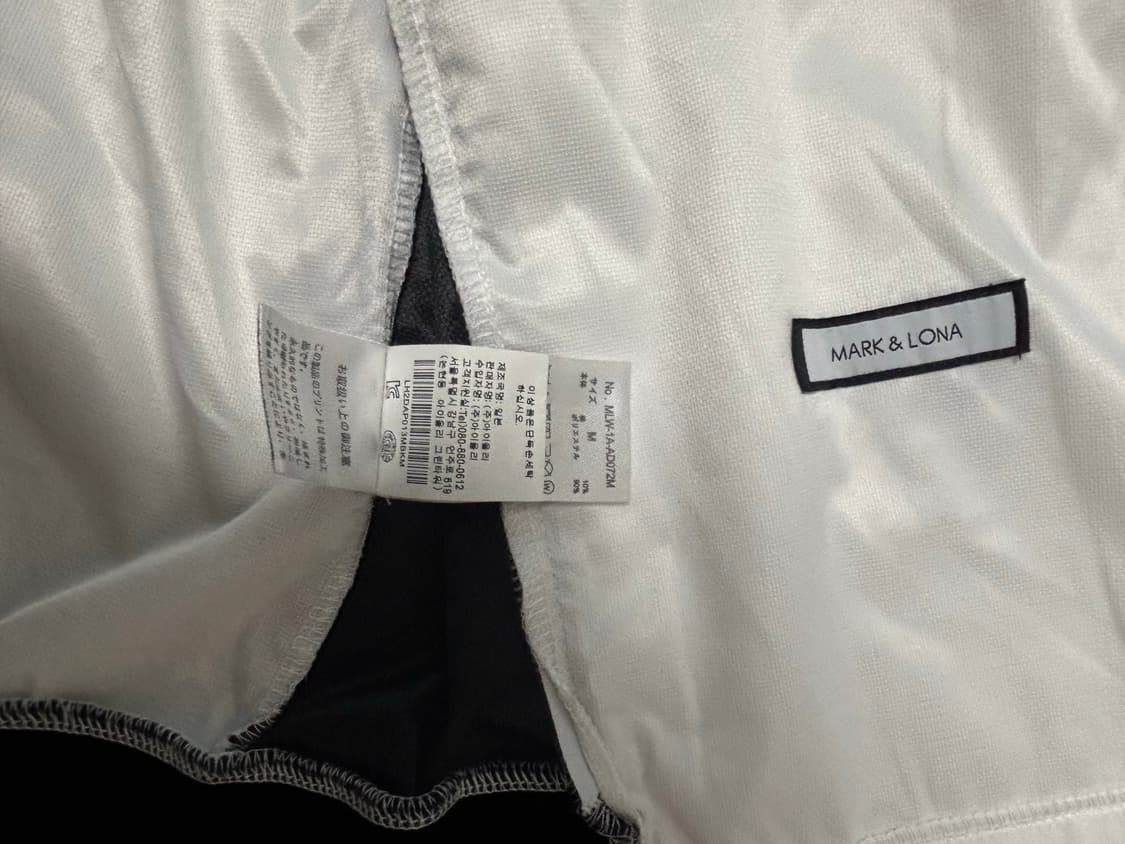 마크앤로나 골프웨어 정품 바람막이자켓 M 상품이미지6