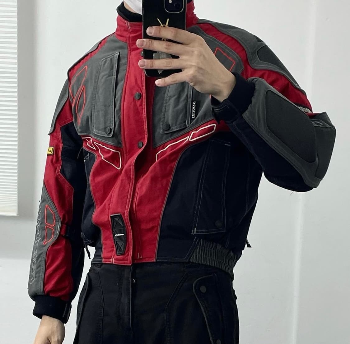 M TAICHI 크롭 레이싱 자켓 상품이미지2