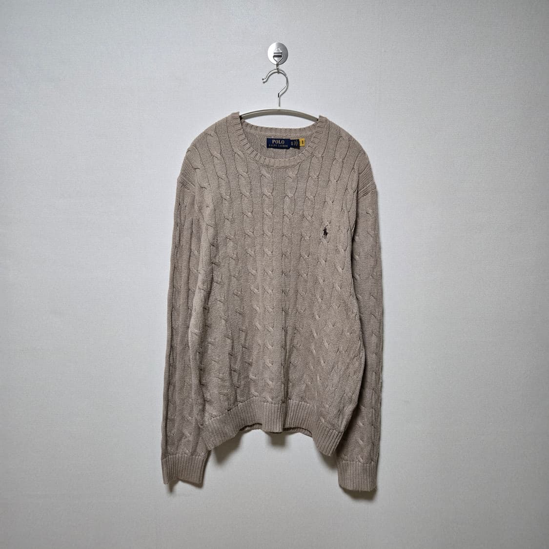 폴로랄프로렌 코튼 케이블 니트 / 남성니트 상품이미지3