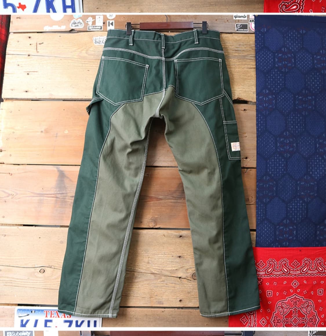 
일본판 kojima genes 덕코튼 투톤 카펜더 워크팬츠  34 상품이미지3