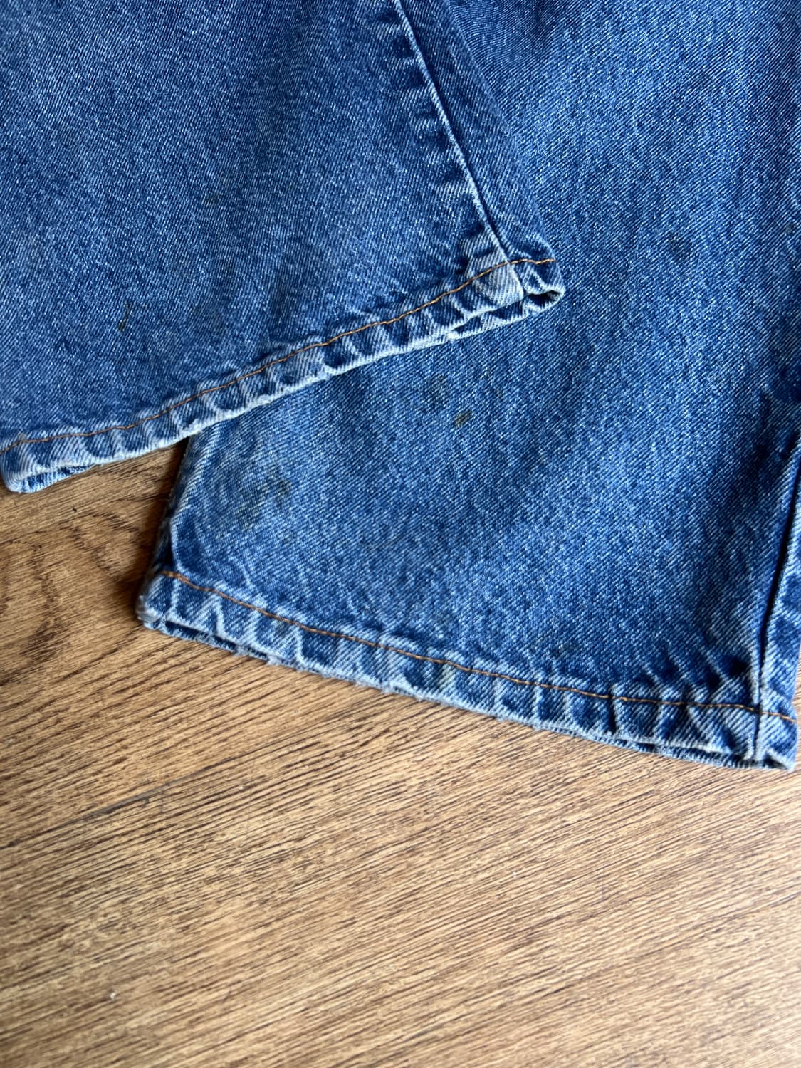 [40]리바이스 오렌지탭 619 더티 워싱 데님 팬츠 상품이미지6