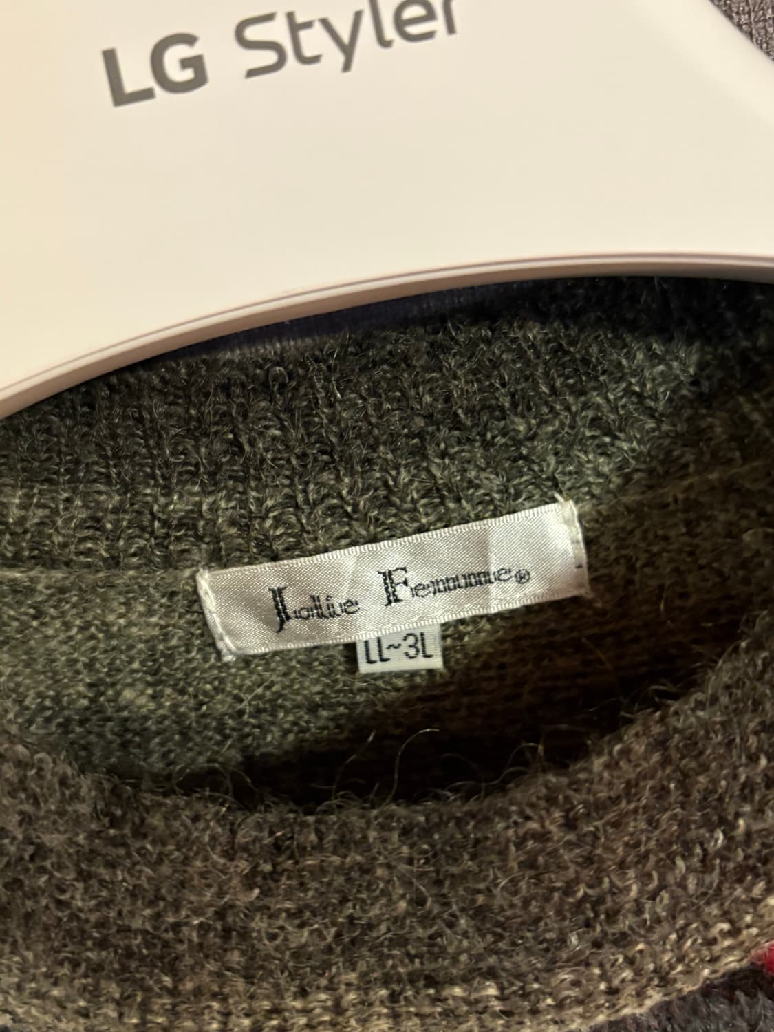 Jolie Femme 패턴 니트 Japan 상품이미지2