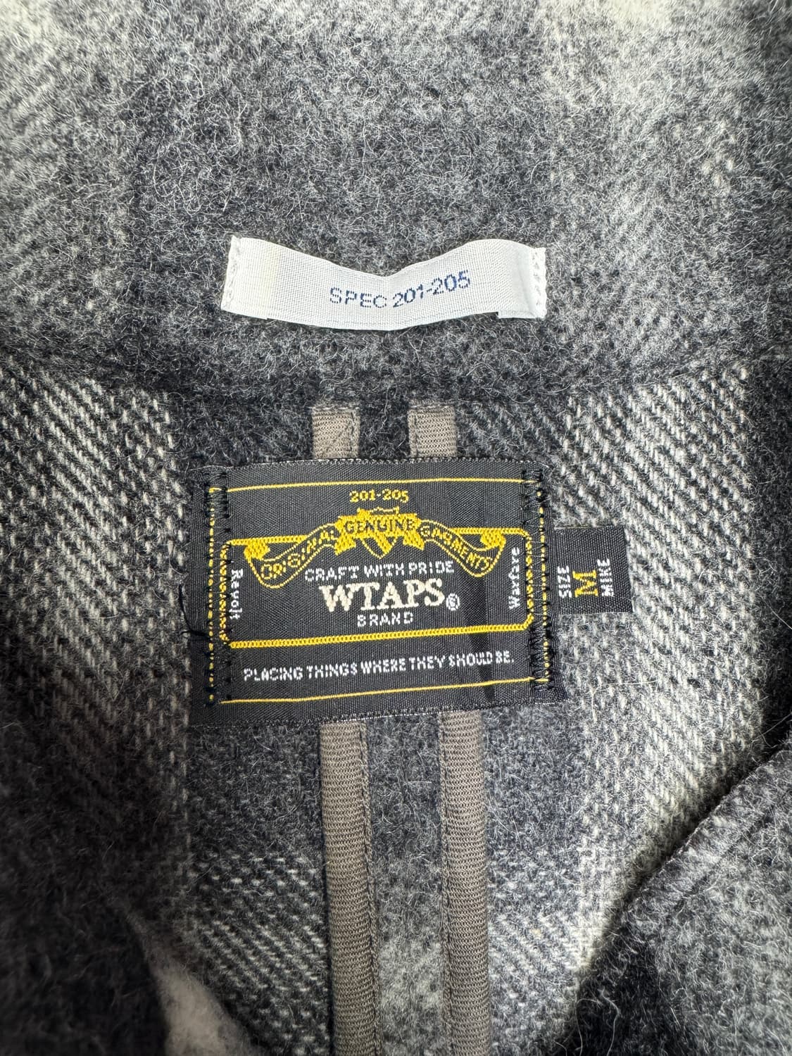 더블탭스 WTAPS 닥터 울 셔츠 M 상품이미지4