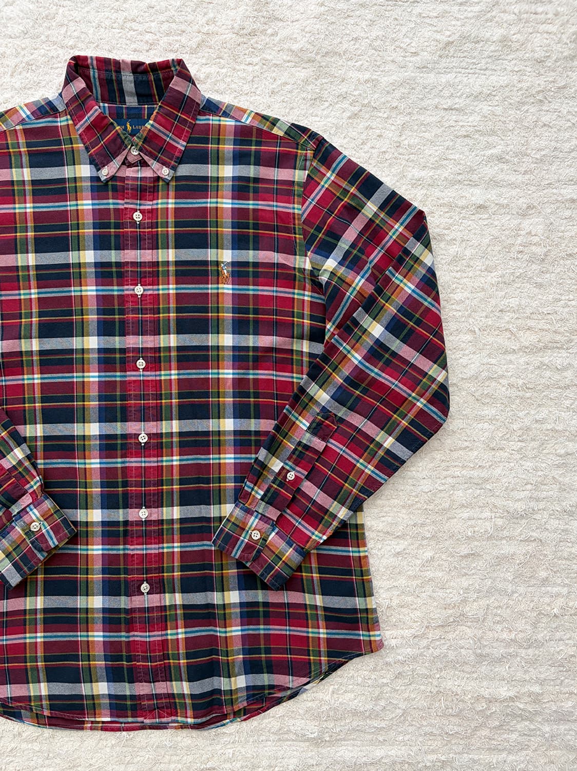 폴로 랄프로렌 (QR신형) 체크셔츠 상품이미지3