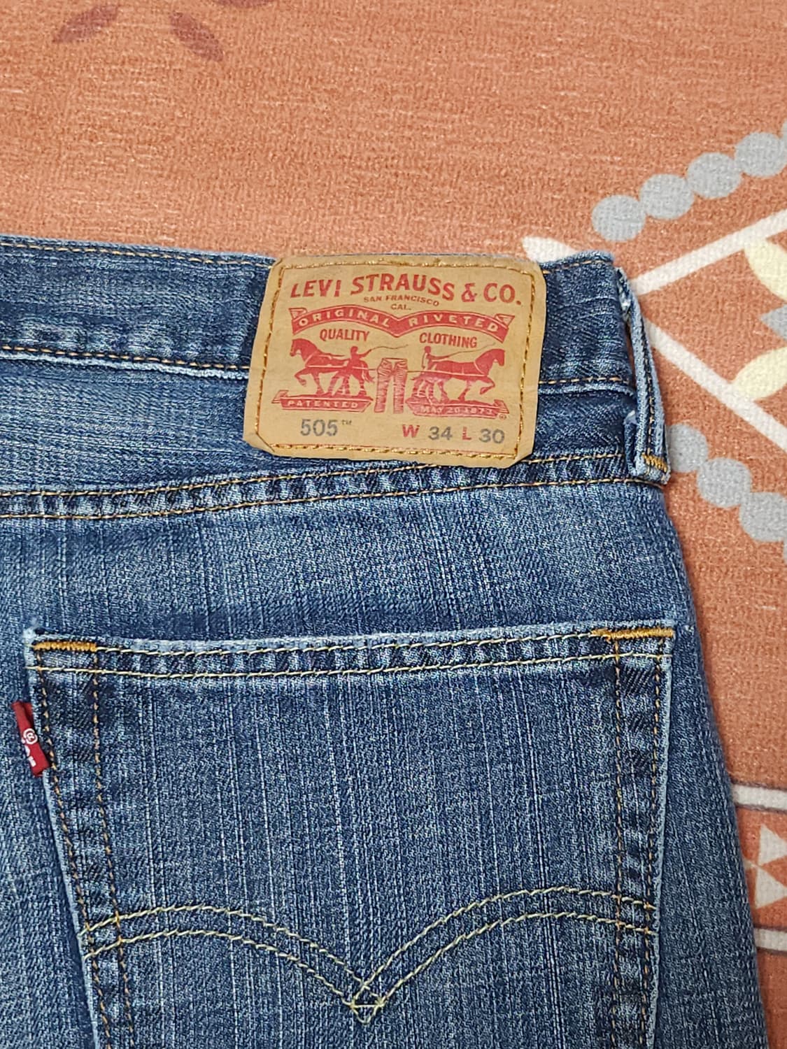 리바이스 505 데님팬츠 상품이미지5