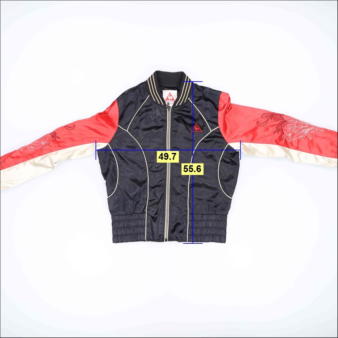 90 르꼬끄 여성 바시티 자켓 0410H1 상품이미지5