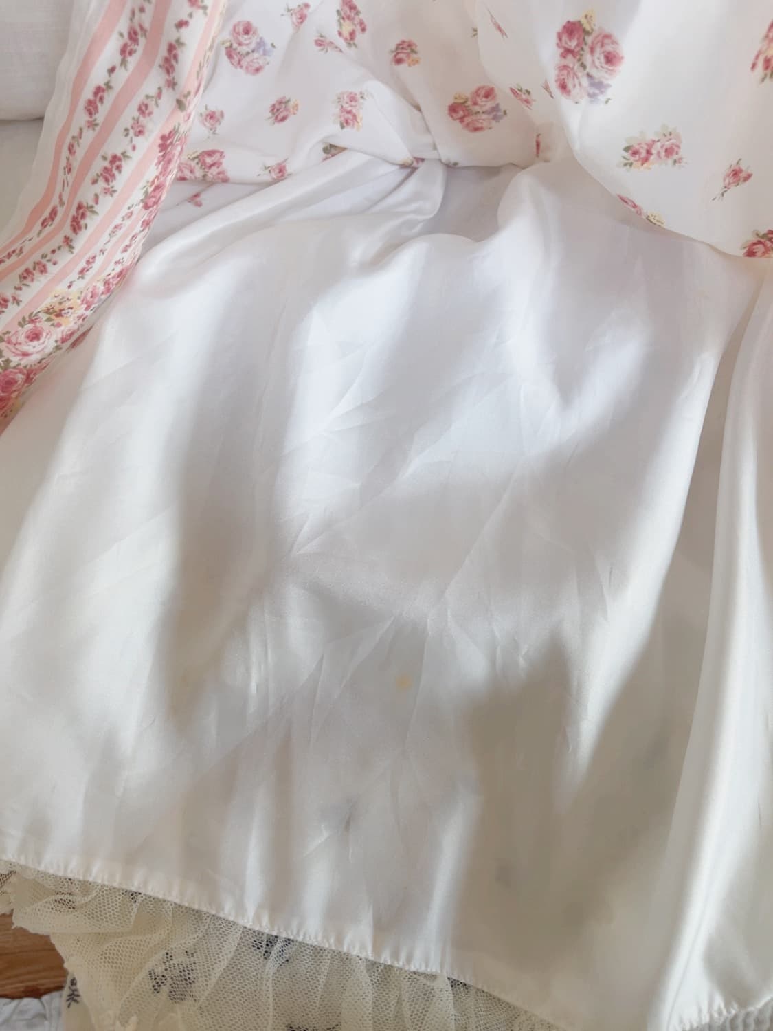 리즈리사 lizlisa 핀터깔 히메갸루 핑크 플로럴 미니 원피스 상품이미지7