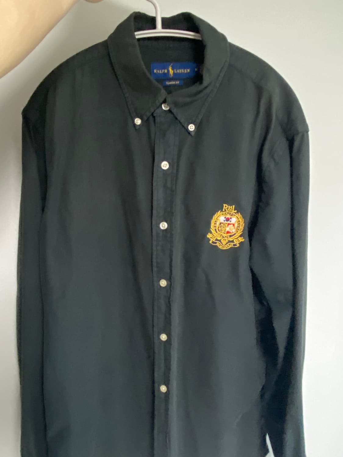 폴로 서울 35주년 리미티드에디션 블랙 옥스포드 셔츠 팔아요(남녀공용) 상품이미지3