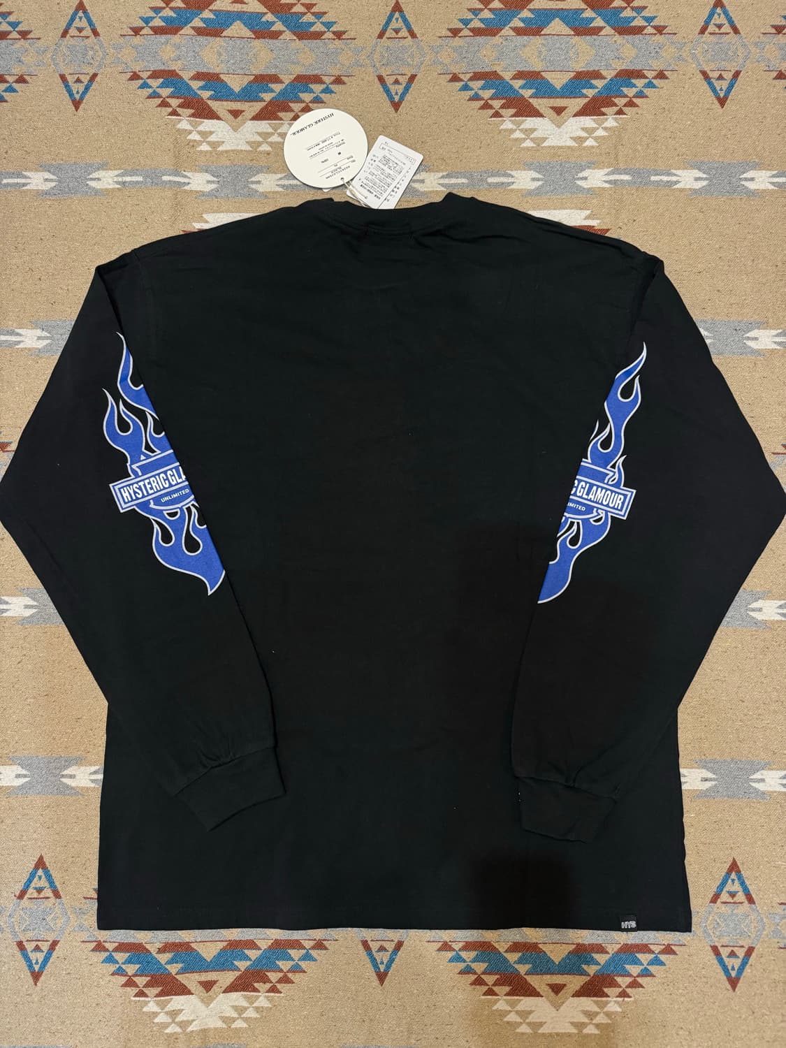 [XL] 히스테릭글래머 모터시티 베이비 티셔츠 블랙  상품이미지4