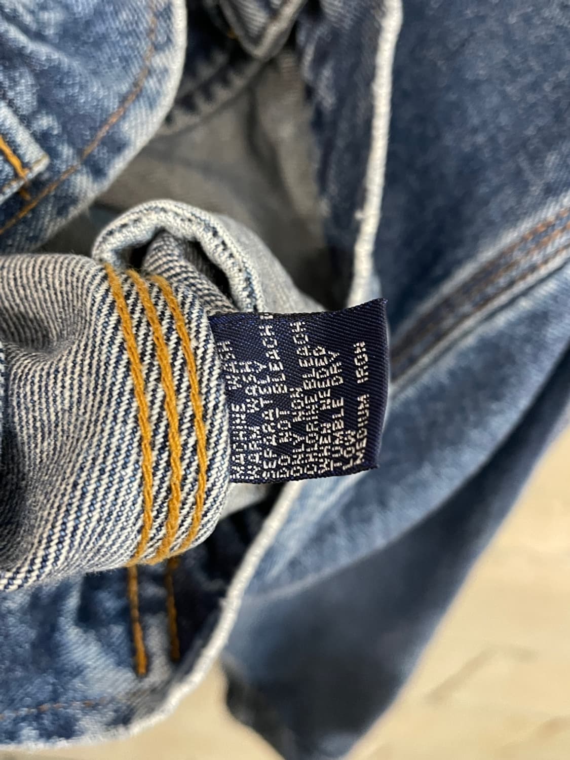 폴로 랄프로렌 덩가리 데님 워크 자켓  상품이미지9