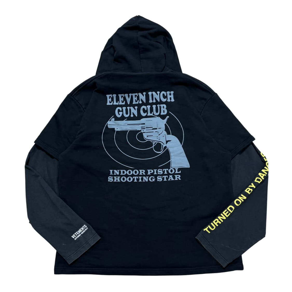 베트멍 17AW 저스틴포에버 레이어드 후드티 상품이미지4