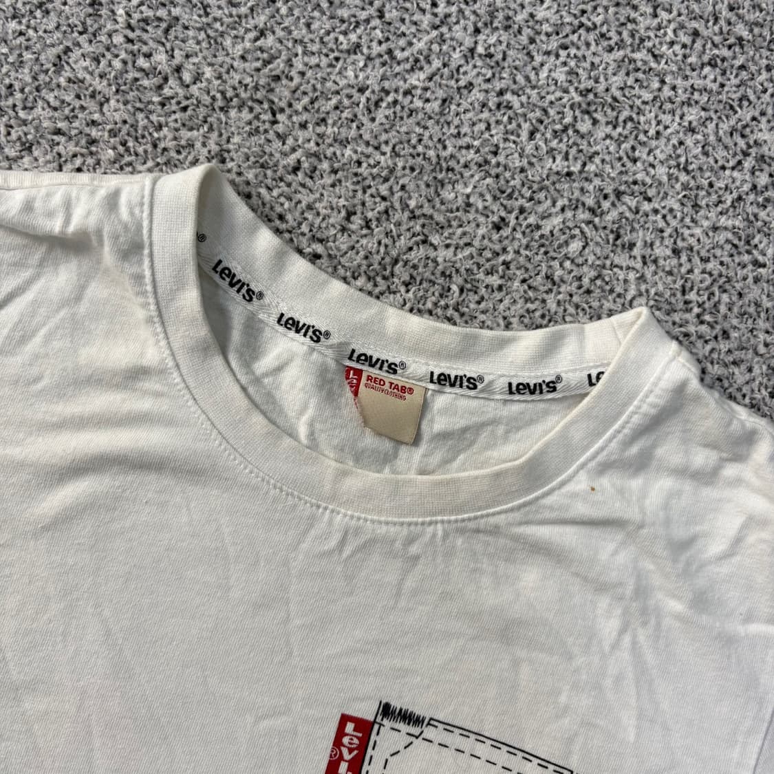 155 리바이스 여성 포켓 반팔 티셔츠 0421J 상품이미지2