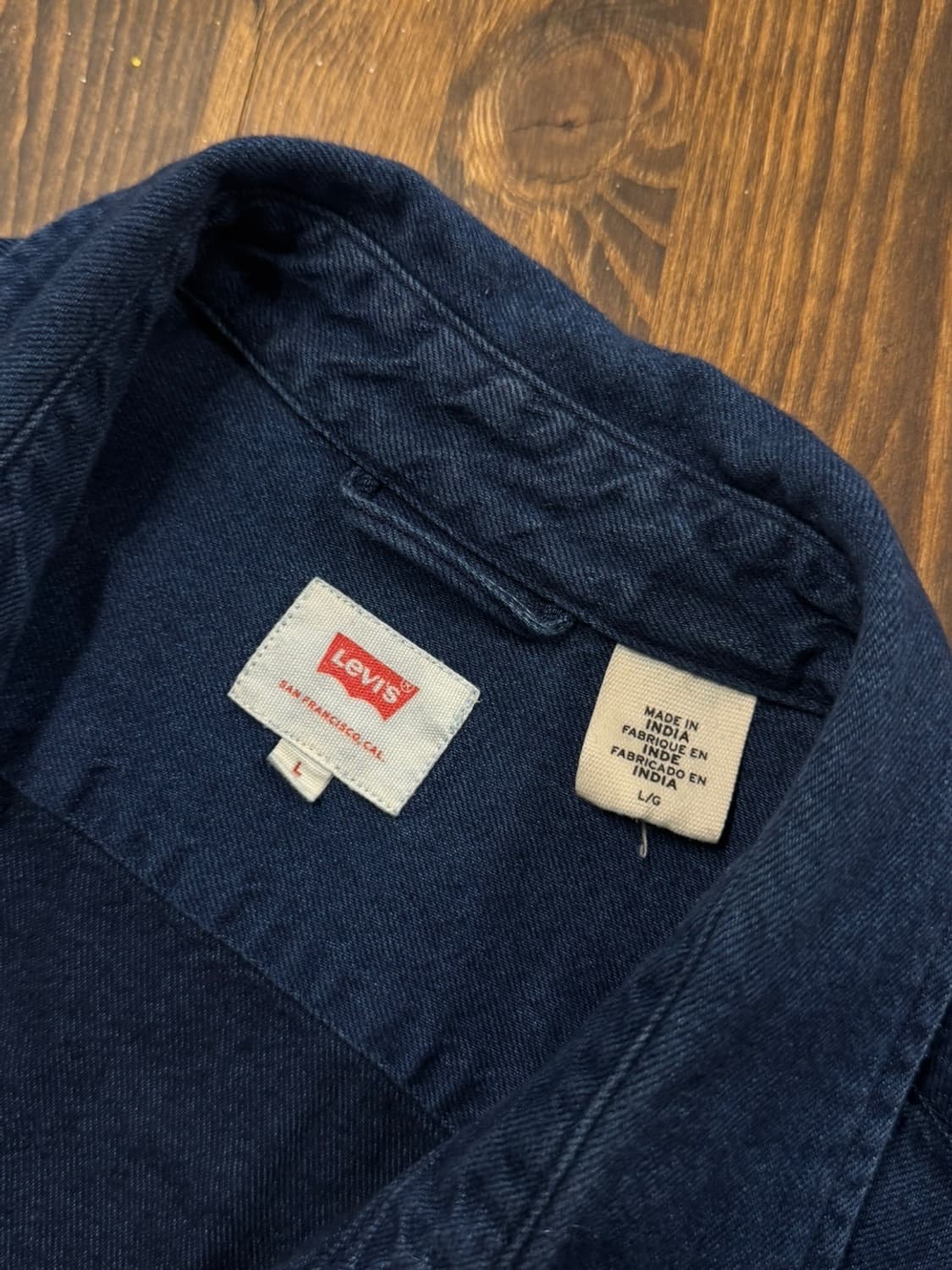 리바이스 데님 워크셔츠 100 상품이미지10