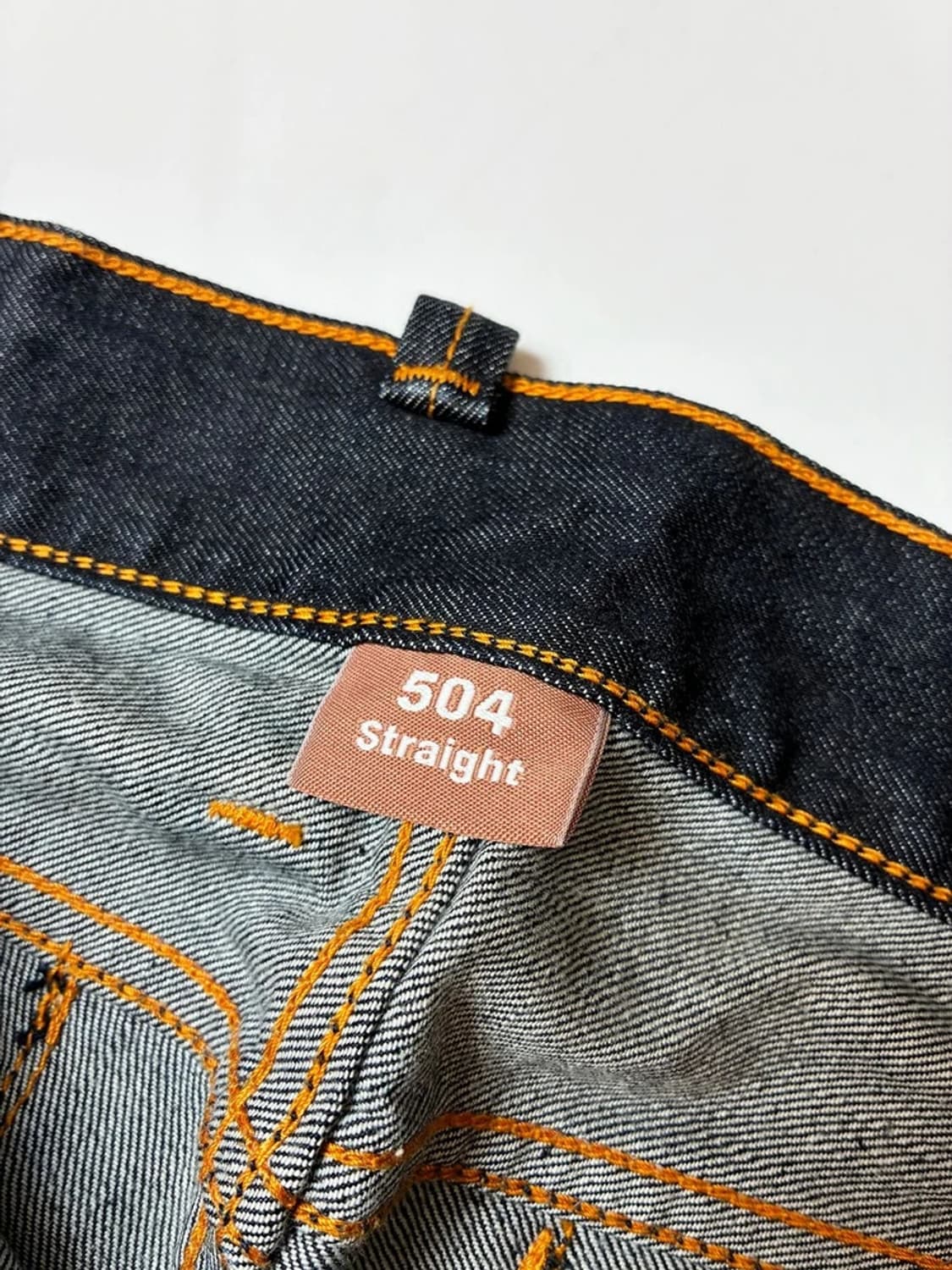 리바이스 504 스트레이트 생지 데님 팬츠 PN8965 상품이미지7