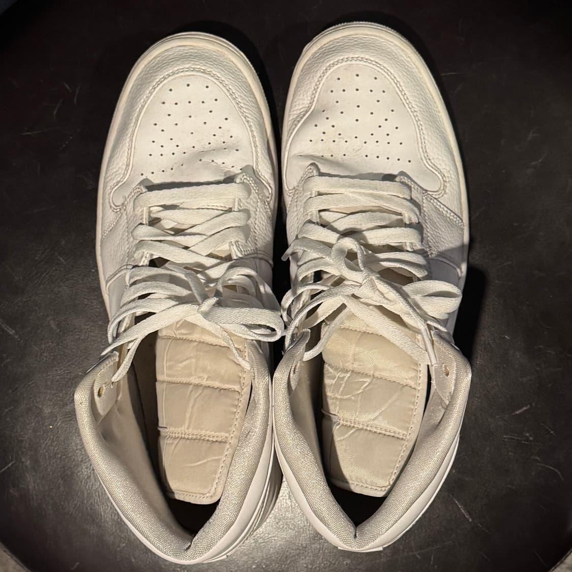 NIKE 조던 미드 트리플 화이트 상품이미지1