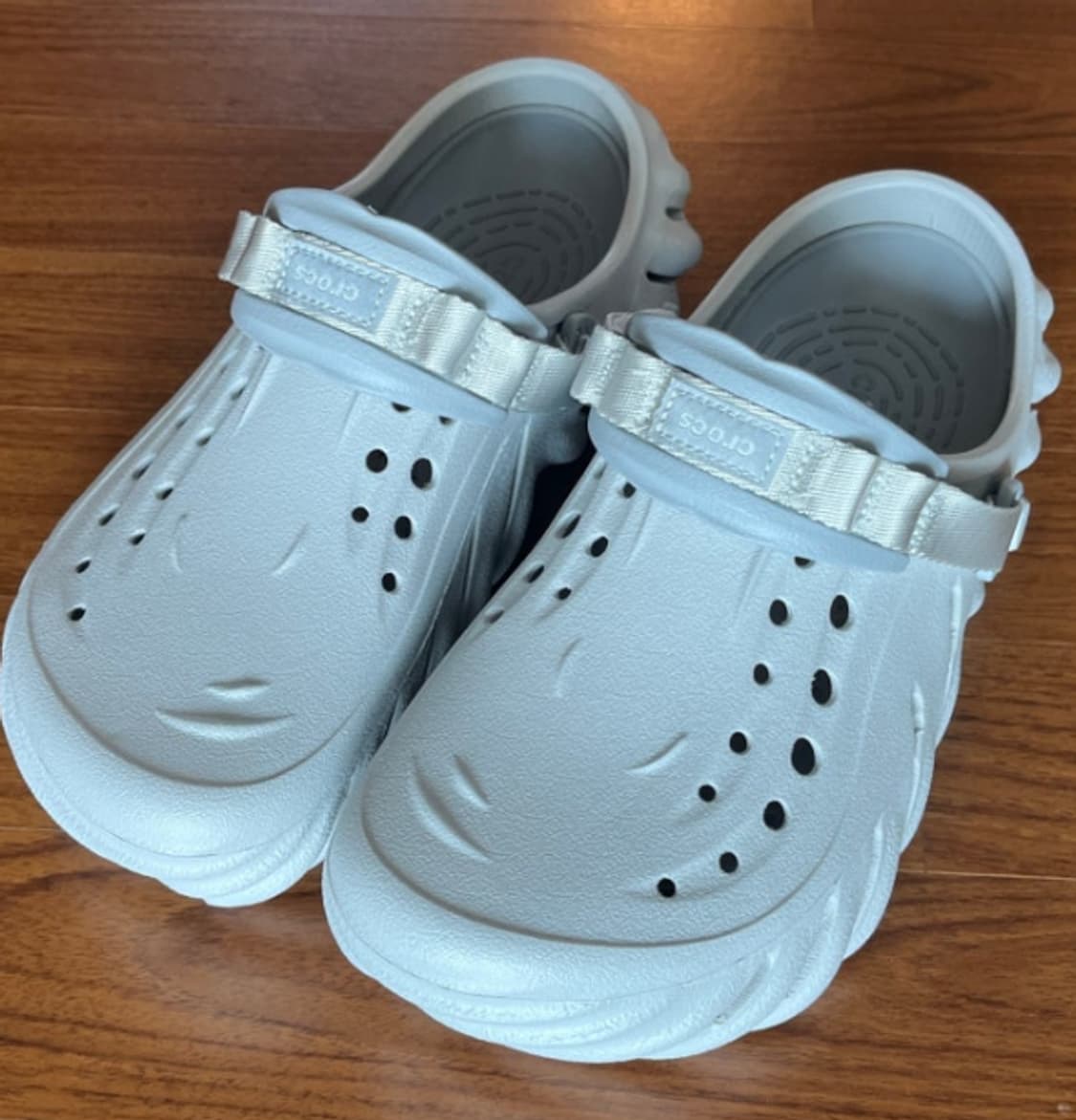 매장정품)) 크록스 에코 클로그 그레이 207937-1FT / 남녀공용 상품이미지1