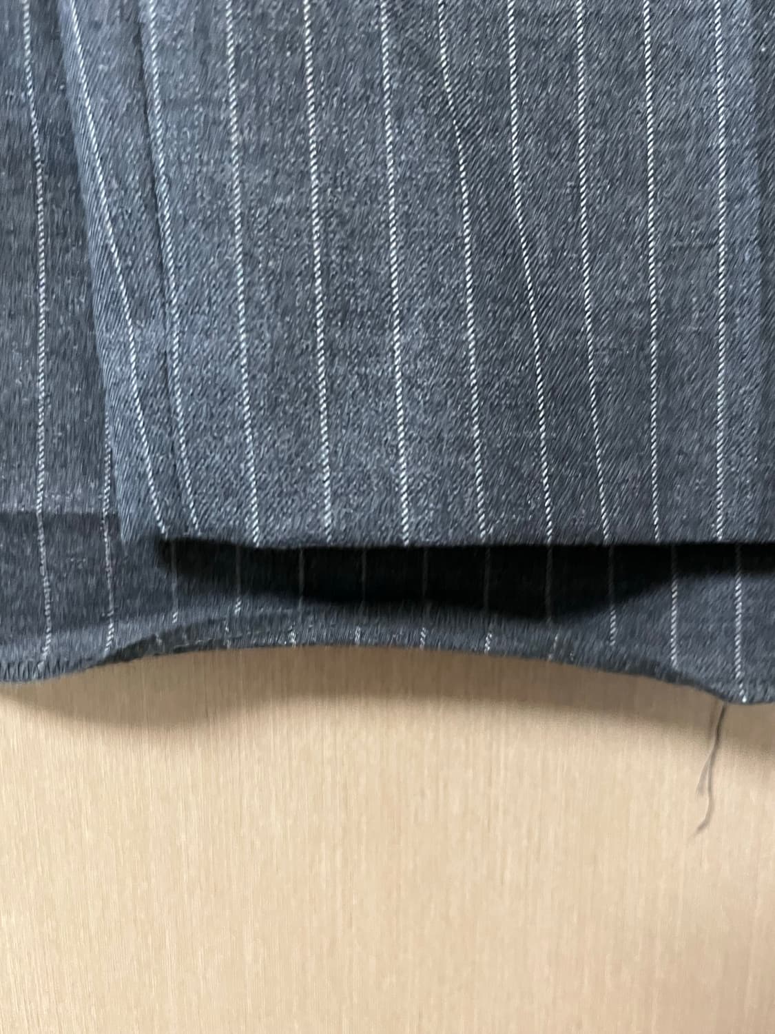 노이어 울 스트라이프 슬랙스 상품이미지3