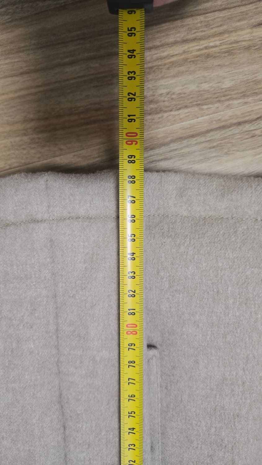 마에스트로 탈착퍼 베이지 캐시미어 구스다운점퍼 상품이미지8