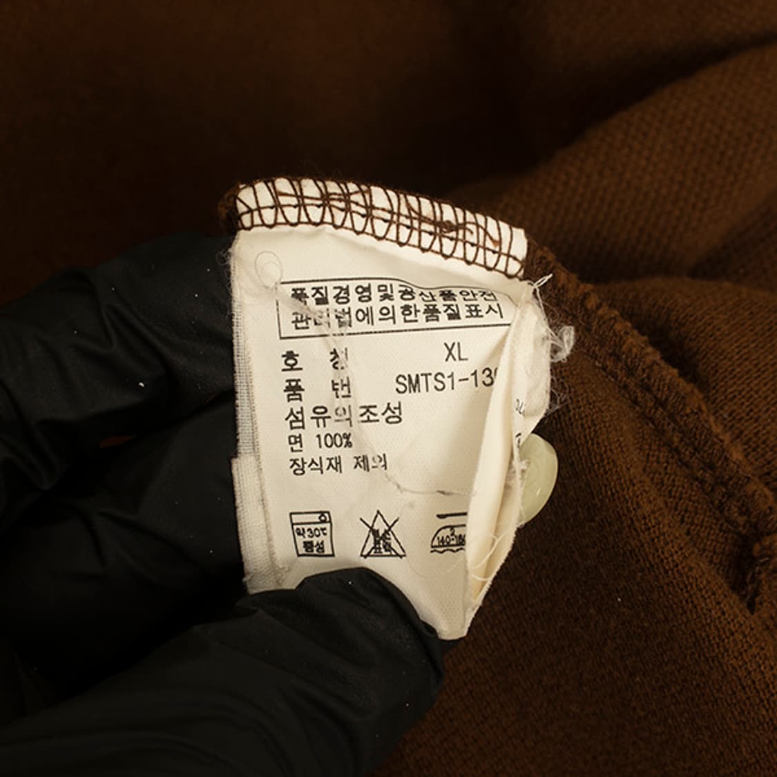 폴로랄프로렌 포니 PK 브라운 하프 티셔츠 (XL) 상품이미지8