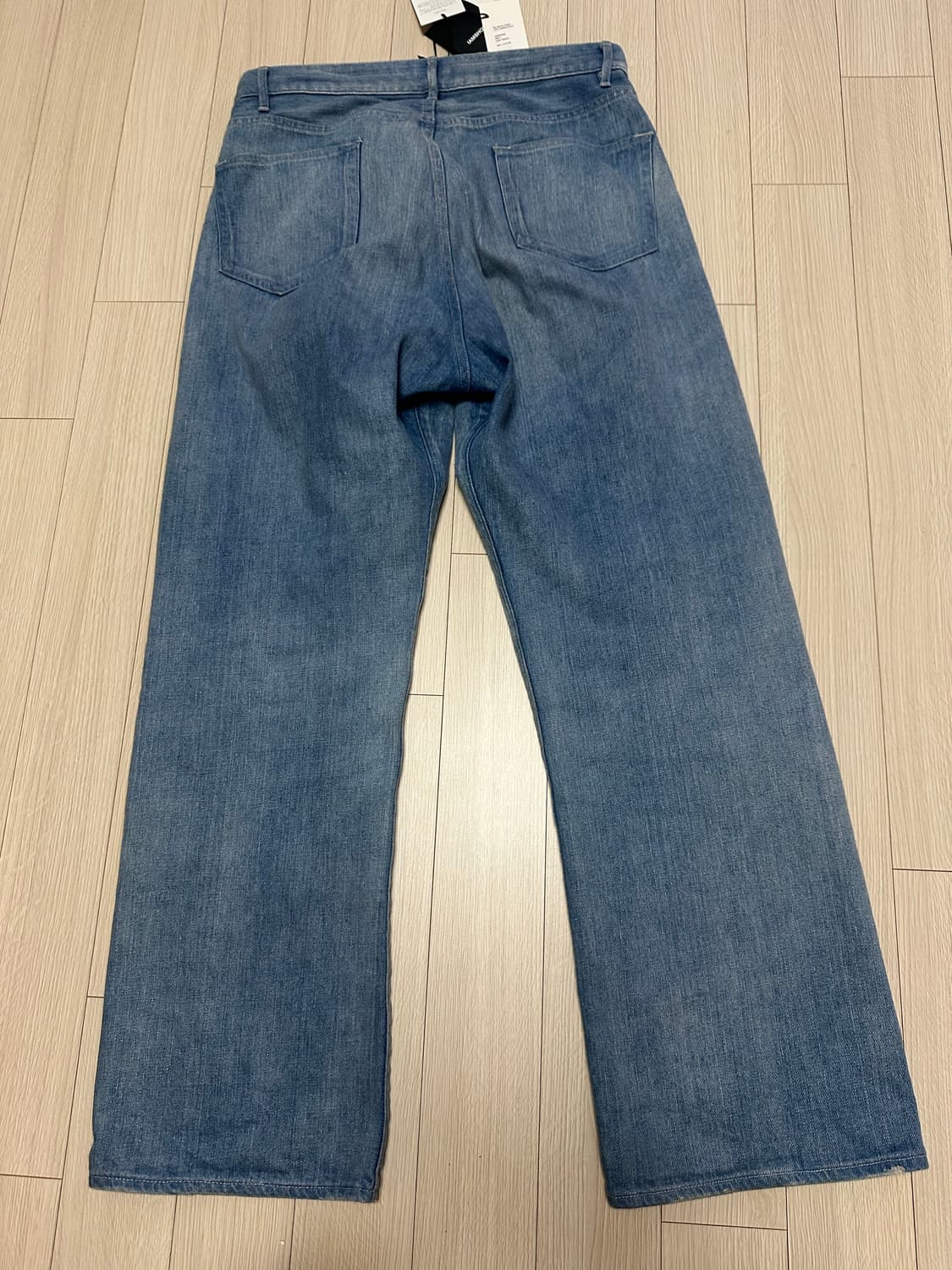  [3]25ss AURALEE 라이트 페이디드 셀비지 데님 플레어핏 상품이미지10