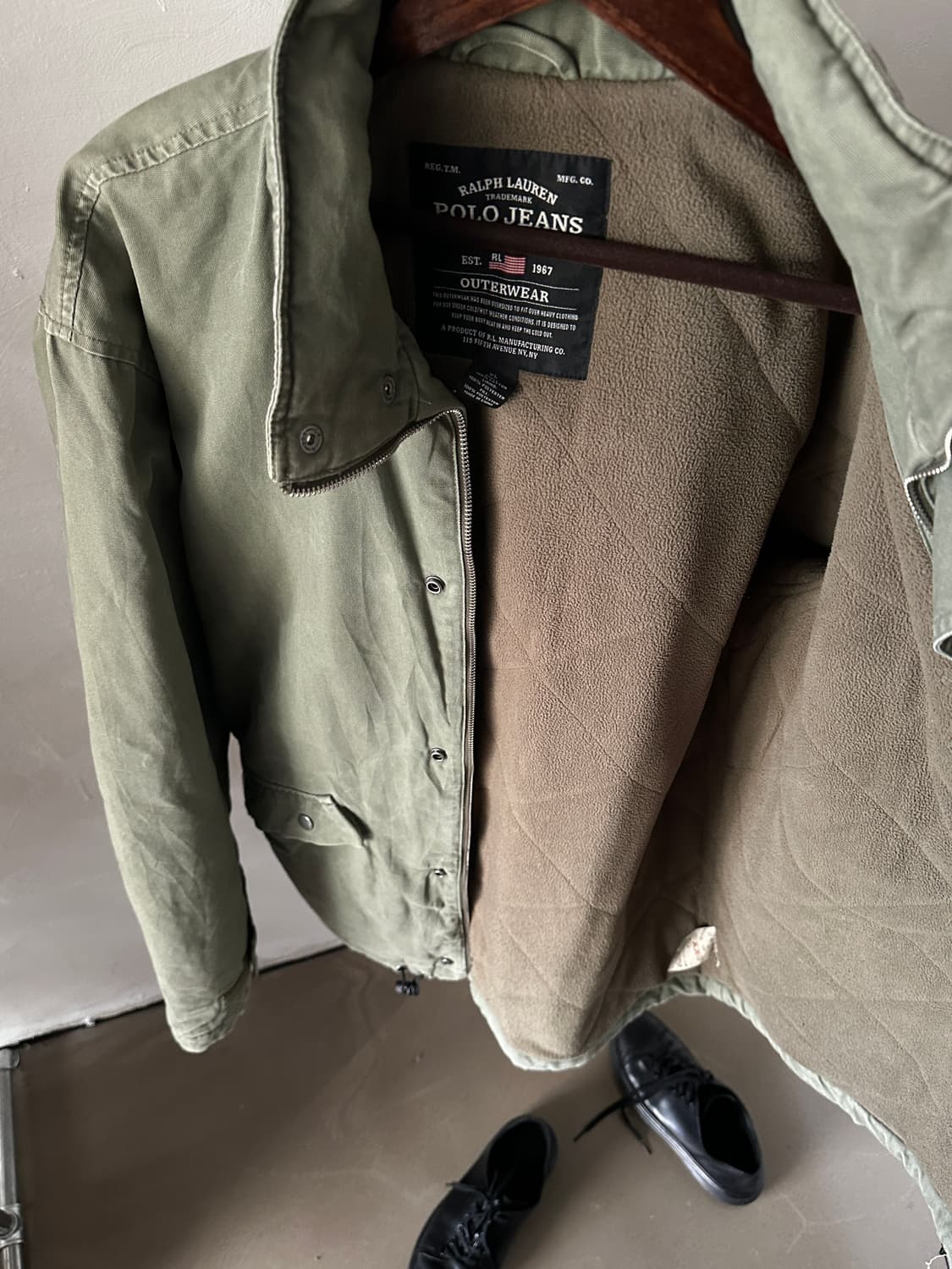 Polo jeans ralphlauren 밀리터리 코튼 자켓 XL 상품이미지5