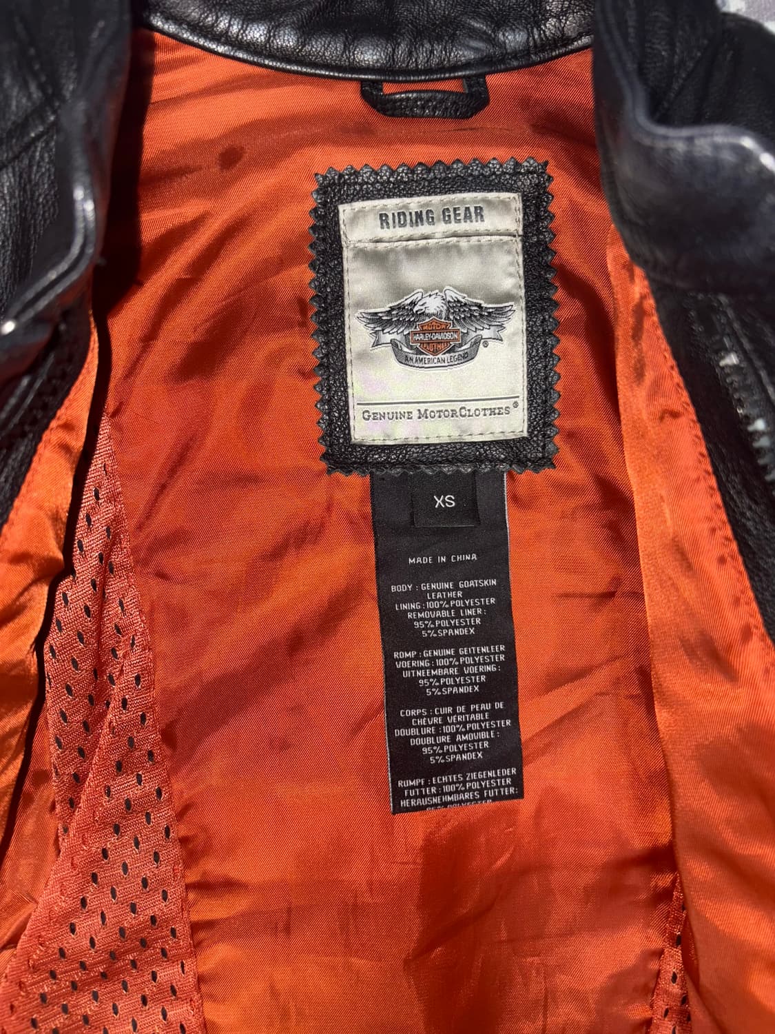 Harley davidson leather jacket  상품이미지4